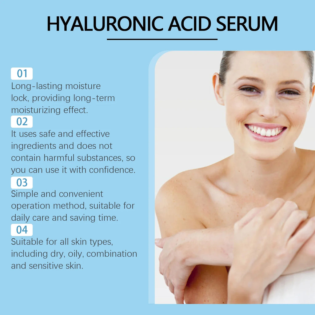Hyaluronic Acid Roll-On Face Serum – Hydrating & Firming