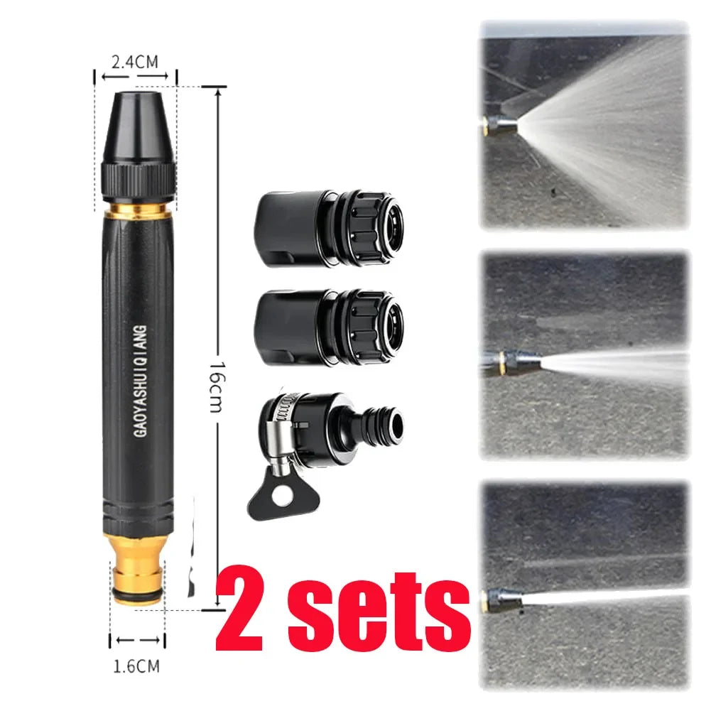 High-pressure Wash Water Gun Nozzles Car Washing Cleaning Glass