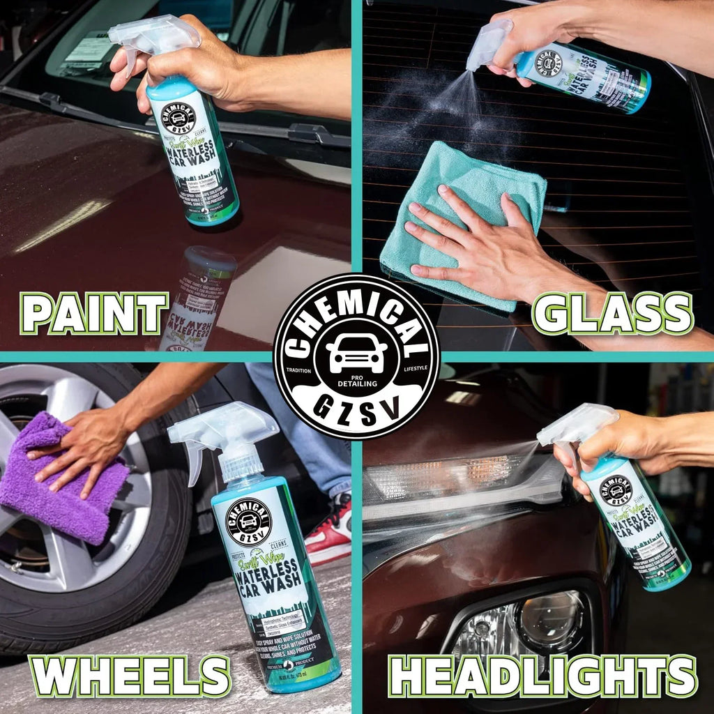 Chemical Swift Wipe Waterless Car Wash Safe Cars Trucks Motorcycles