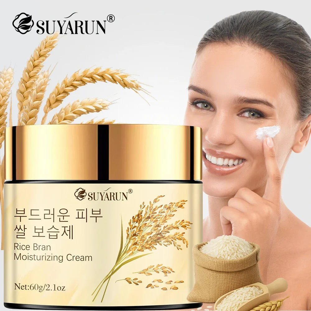 SUYARUN Rice Extract Face Cream – 24H Hydrating & Brightening