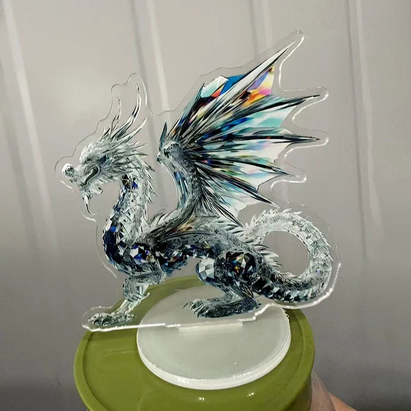 Dragon Figure Desktop Ornament – Office & Home Decor Gift