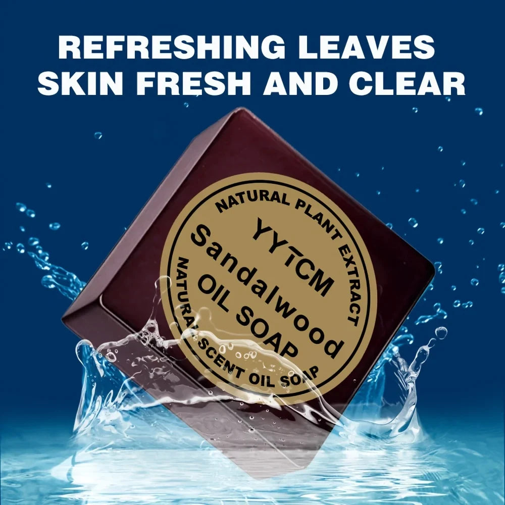 Sandalwood Bar Soap for Men – Hydrating Handmade Soap 65g