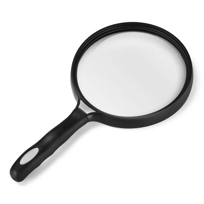 130mm 3X Handheld Magnifying Glass Loupe for Coins & Stamps
