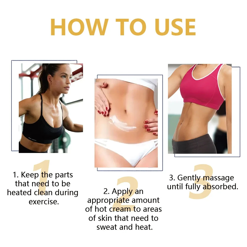 YUITIKUE Hot Firming Body Cream 100g – 5-in-1 Sculpting