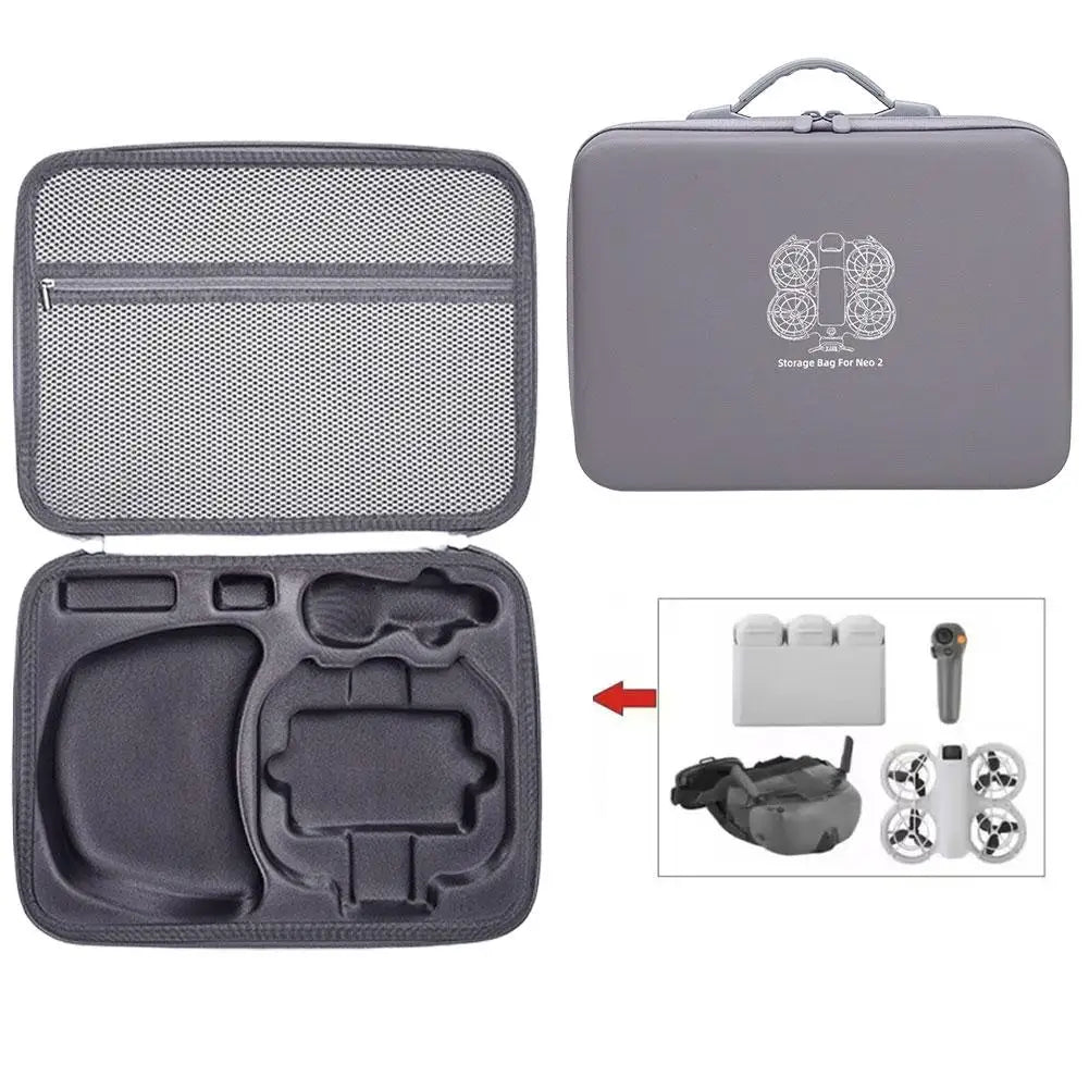 DJI Neo 2 Carrying Case | Shockproof Portable Storage Bag