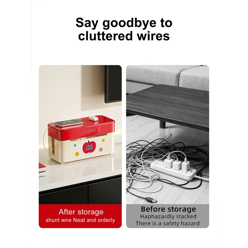 Cable Organiser Castors Spacious Capacity Stylish Design Ultimate