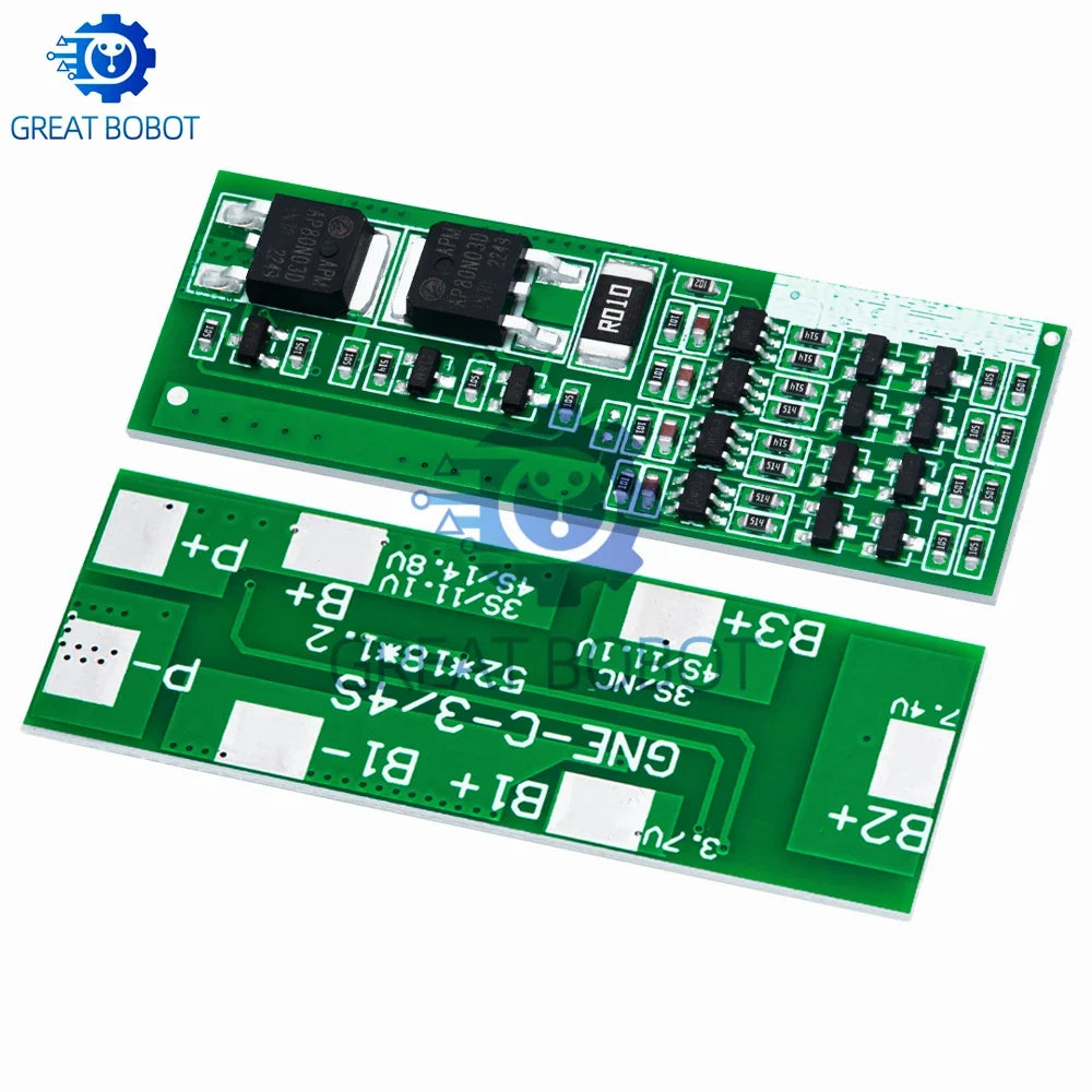 4S 8A BMS Li-ion Battery Protection Board – 14.8V Charger Module