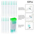 50-Pack Double-End Silicone Interdental Brushes & Toothpicks