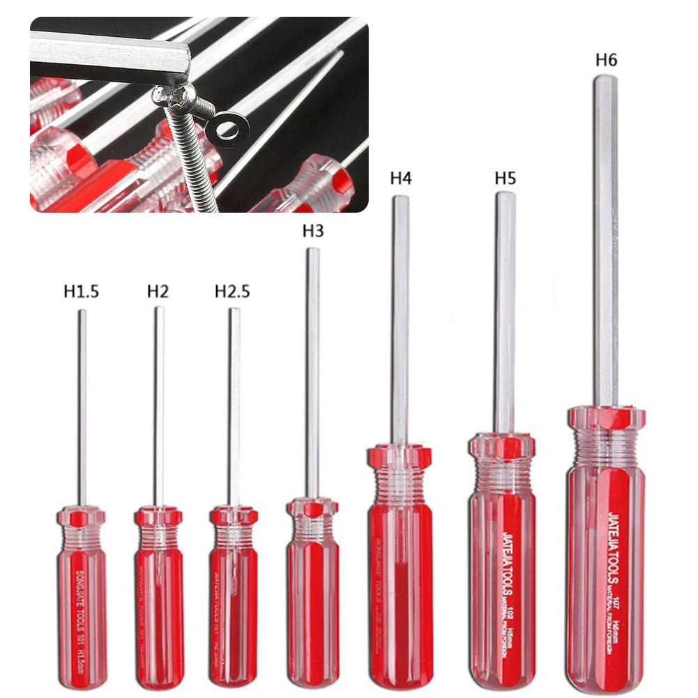 Hexagon Screwdriver Flat Head Hex Shank Magnetic Repairing