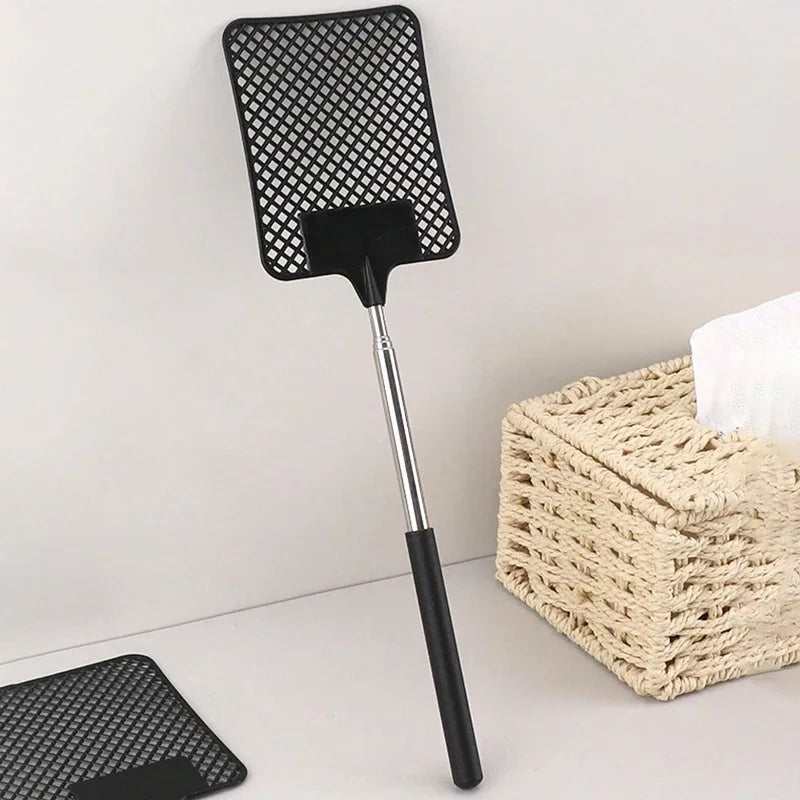 Retractable Fly Swatter – Telescopic Stainless Steel Handle