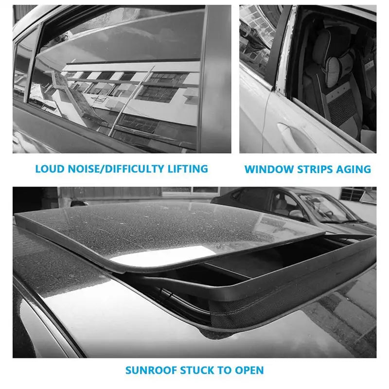 Car Silicone Spray Lubricant Rubber Door Strip Softening Vehicle