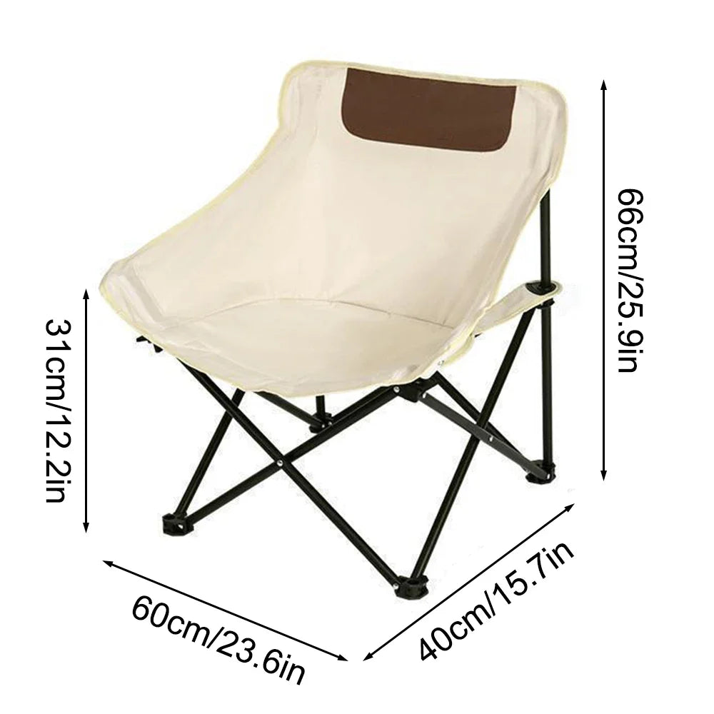 Portable Folding Moon Chair – Ultralight Camping & Picnic