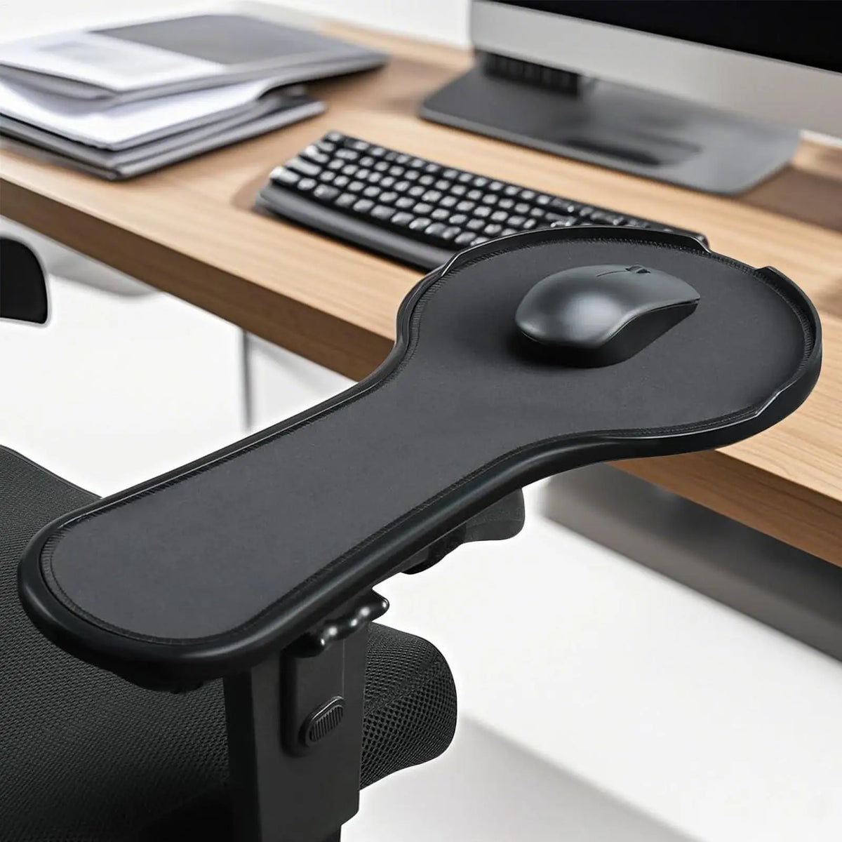 Armrest Desk Extender Computer Arm Support Pad Ergonomic Design Chair