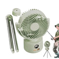 Portable Tripod Fan – USB Rechargeable, Foldable Camping Fan