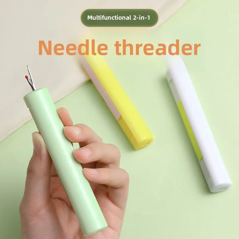 2-in-1 Needle Threader & Seam Ripper | DIY Sewing Tool