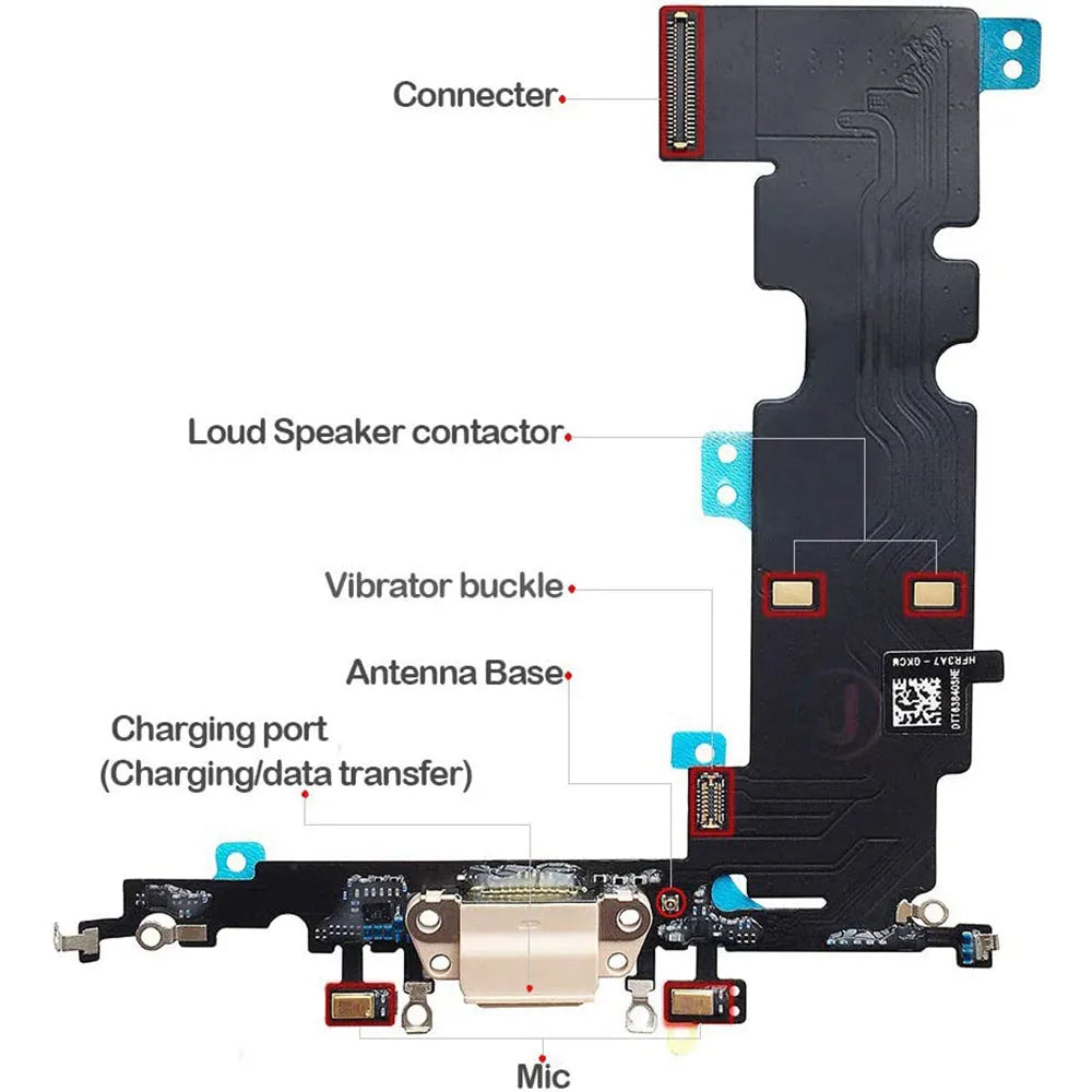 iPhone 7 8 Plus Charging Port & Headphone Jack Flex Cable