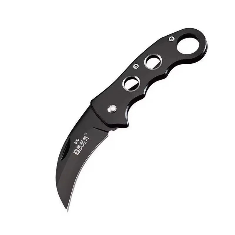 Folding Stainless Steel Pocket Knife – EDC Camping Outdoor