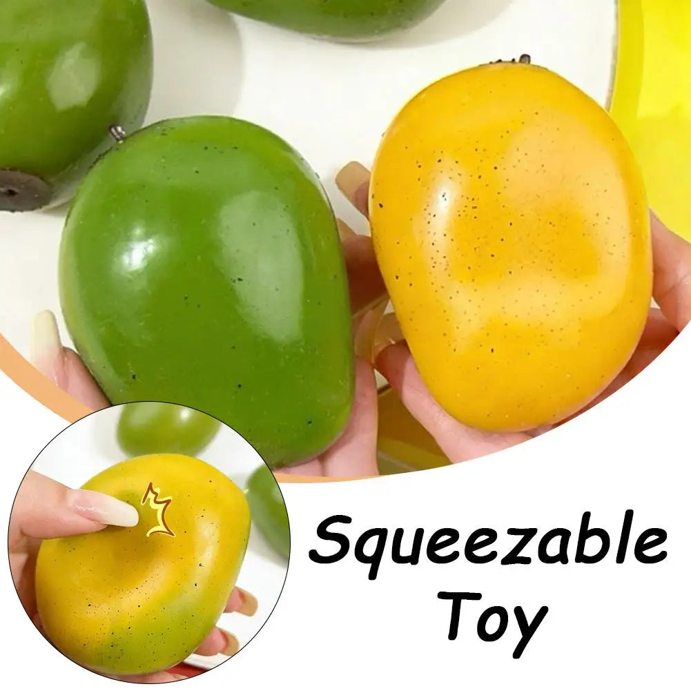 Color-Changing Stress Relief Squeeze Toy – Fruit Fidget Ball