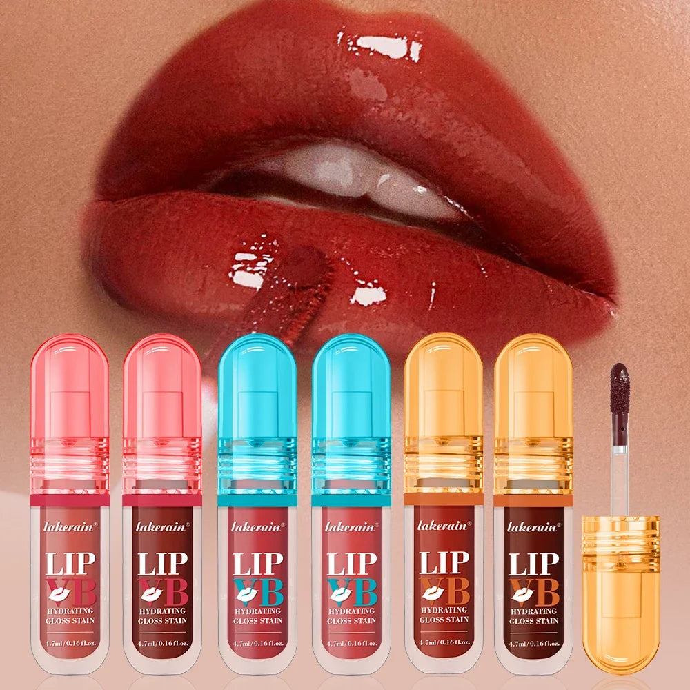 ibcccndc Hydrating Glossy Lip Stain – 12HR Moisture | 6 Shades