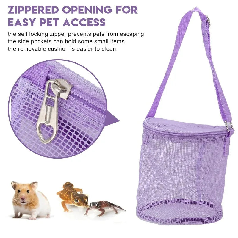 Foldable Mesh Beach Bag | Shell & Toy Storage for Kids