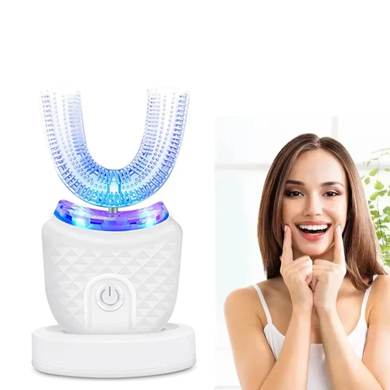 U-Shape Ultrasonic Electric Toothbrush | Rechargeable Wireless