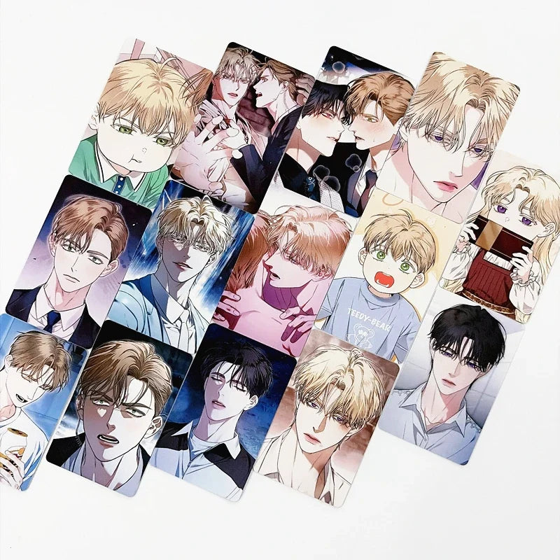 Kiss Me If You Can Manhwa Lomo Cards BL Webtoon Chase Joshua HD
