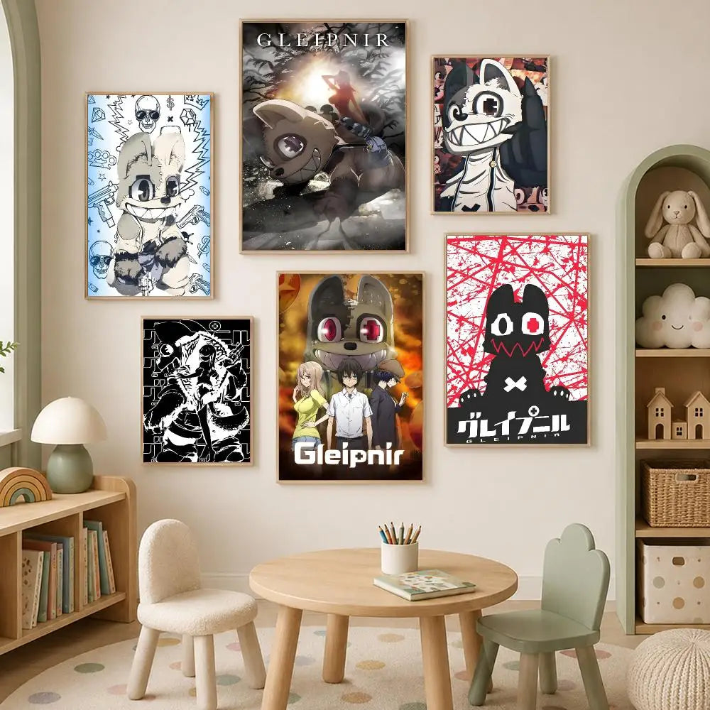 Gleipnir Anime Poster – Self-Stick HD Waterproof Wall Art
