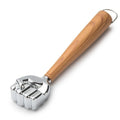 Double-Sided Meat Tenderizer Mallet | Zinc Alloy Wood Handle