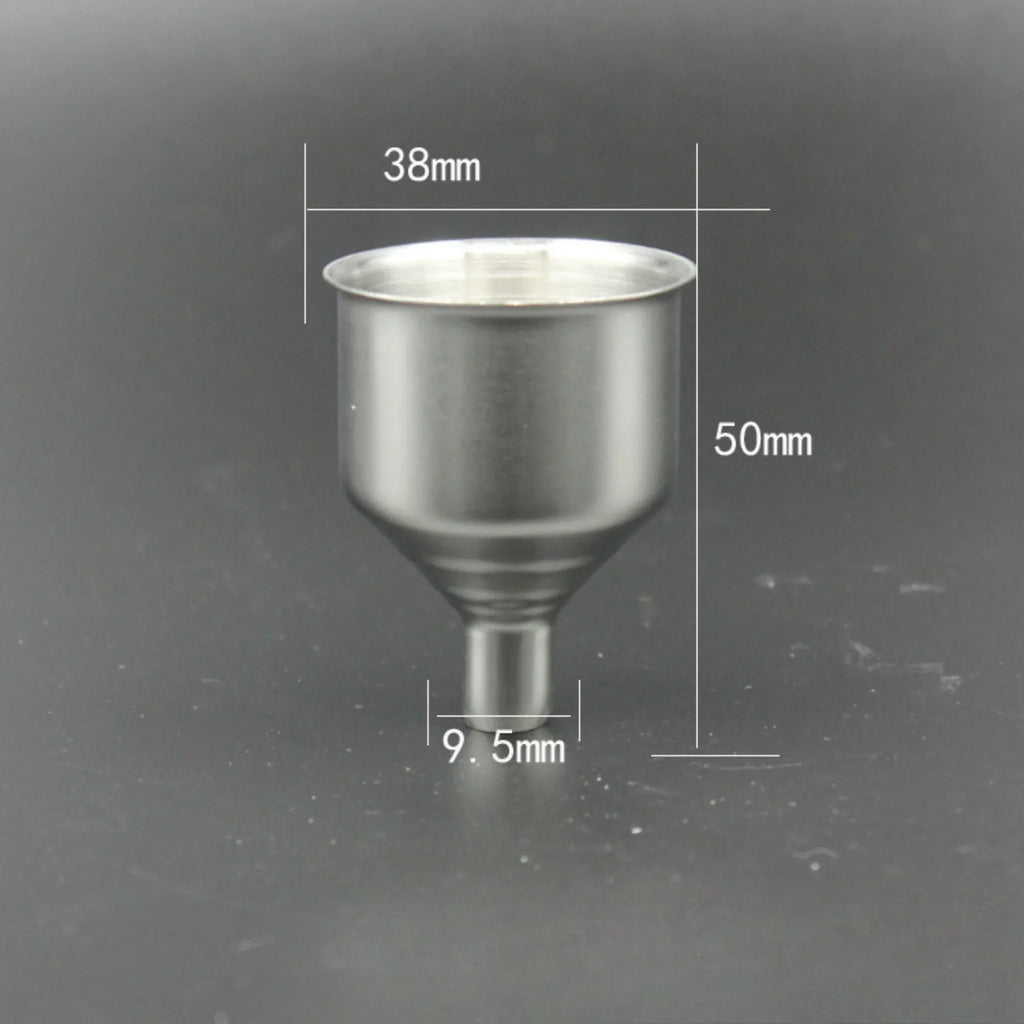 Mini Bar Wine Flask Funnel Stainless Steel Small Mouth Funnels