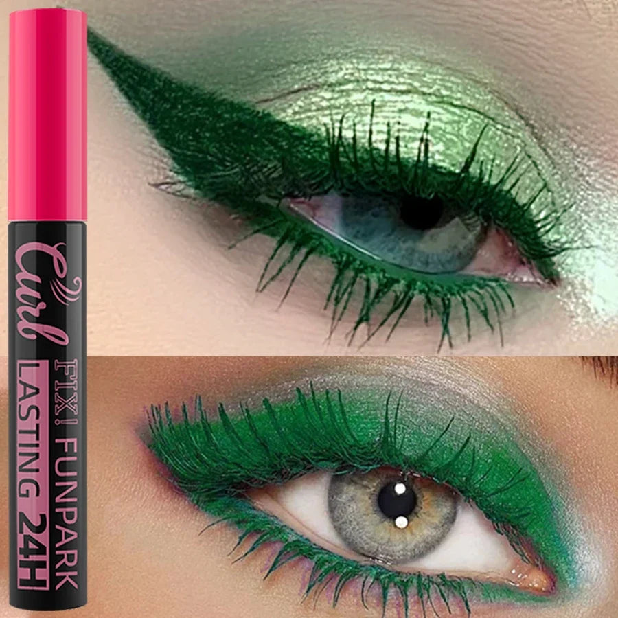 FUNPARK 9-Color Waterproof Mascara – Curling & Lengthening