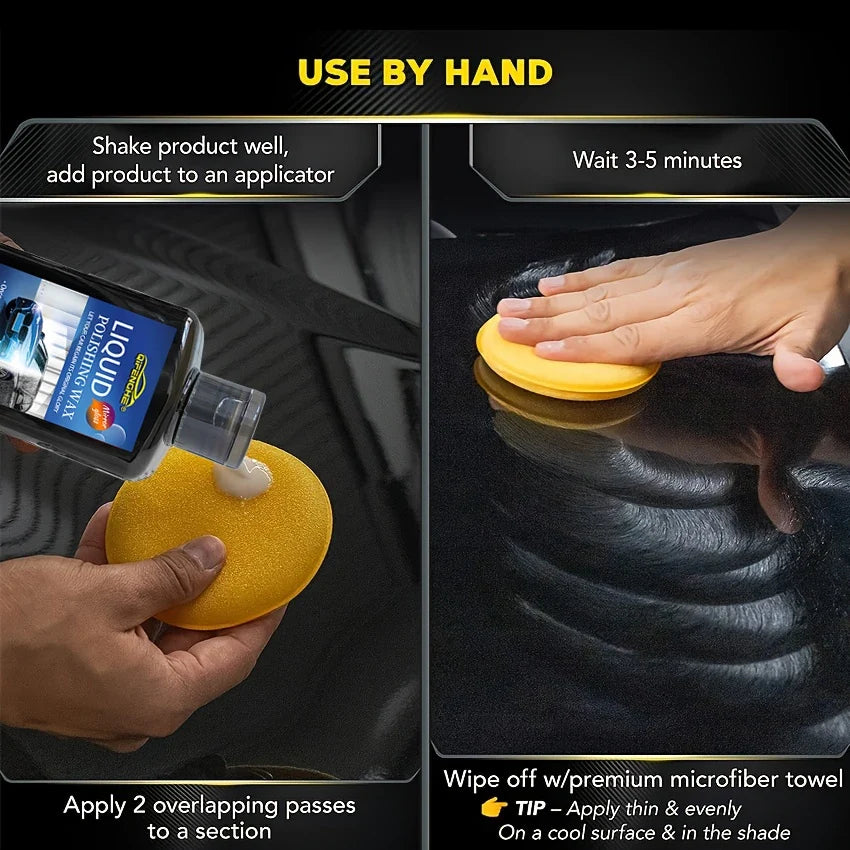Nano Ceramic Coating Wax & Sealant – Hydrophobic Car Protection
