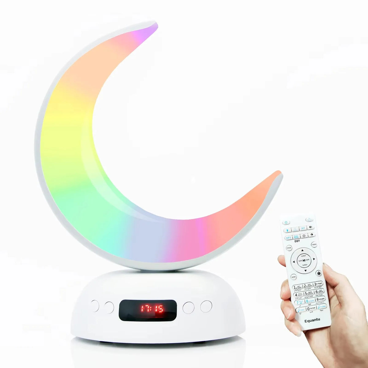 AyeBeau Quran Azan Clock Bluetooth Speaker & Night Light