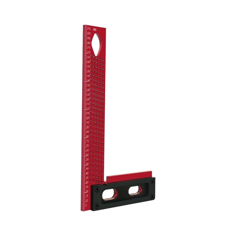 Aluminum Right Angle Ruler – Woodworking Carpenter Marking Square