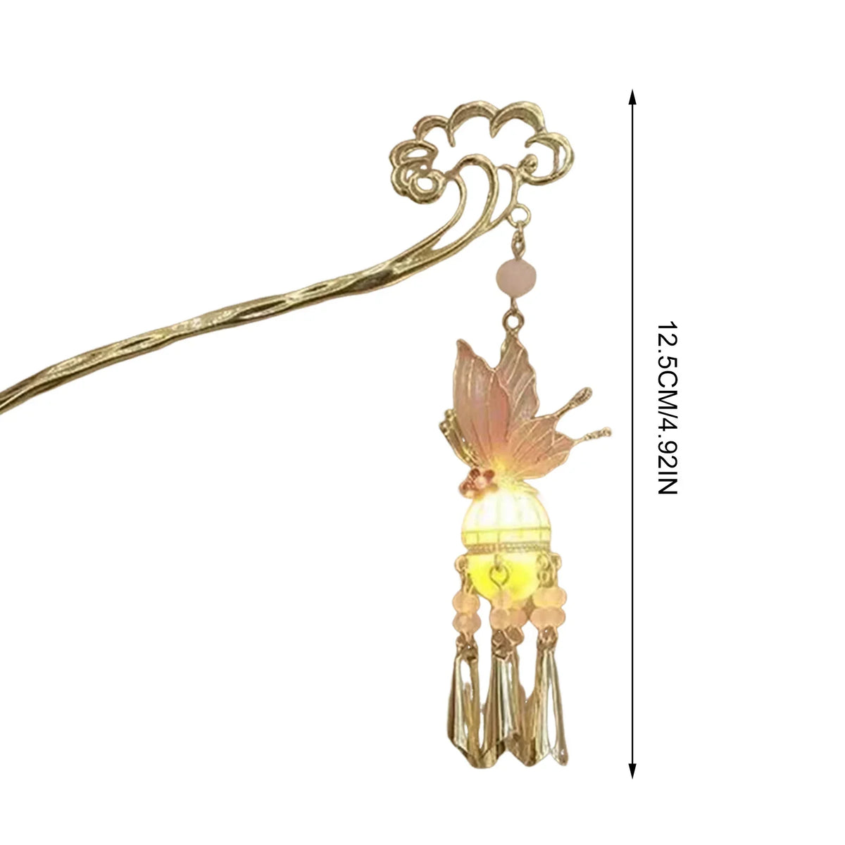 Luminous Tassel Hair Sticks | Chinese Style Chignon Chopsticks