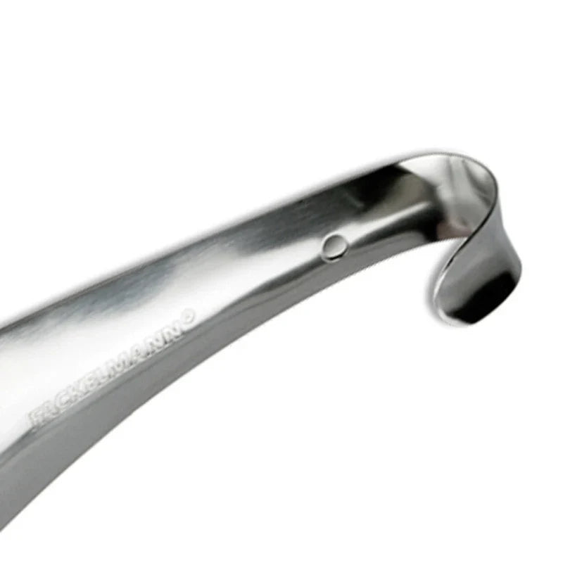 Stainless Steel Shoe Horn 14.5cm – Metal Shoehorn Silver