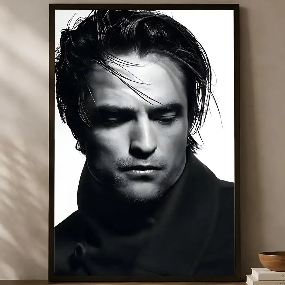 Robert Pattinson HD Wall Art Poster – Self-Stick Waterproof