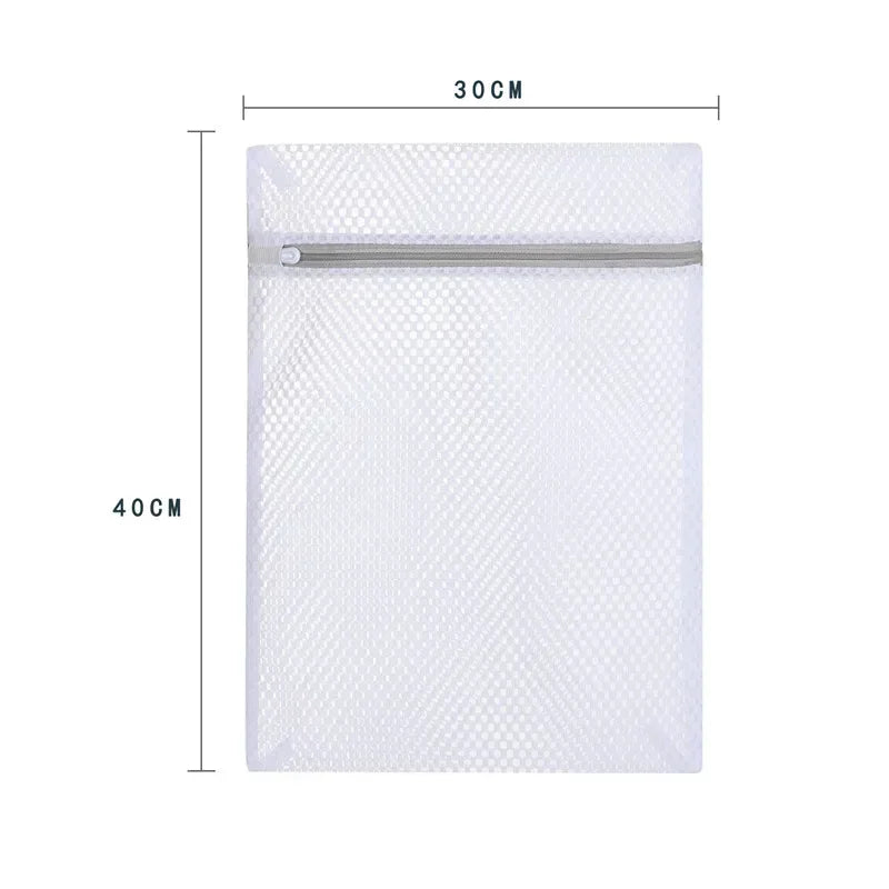 Mesh Laundry Bags – Reusable Honeycomb Polyester, Multi-Pack