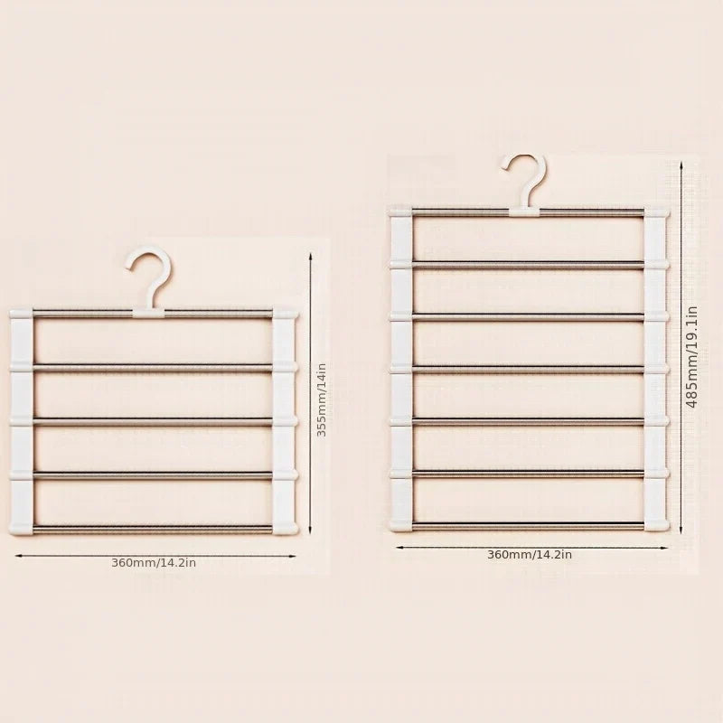 Multi-Layer Foldable Pants Hanger | Non-Slip Trouser Rack