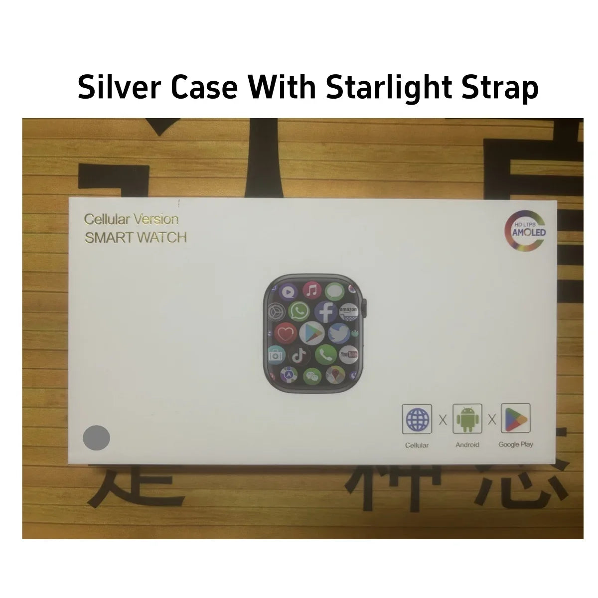 GOLDENSPIKE VP29 4G Smart Watch | 2.29" AMOLED, 8MP Camera, GPS