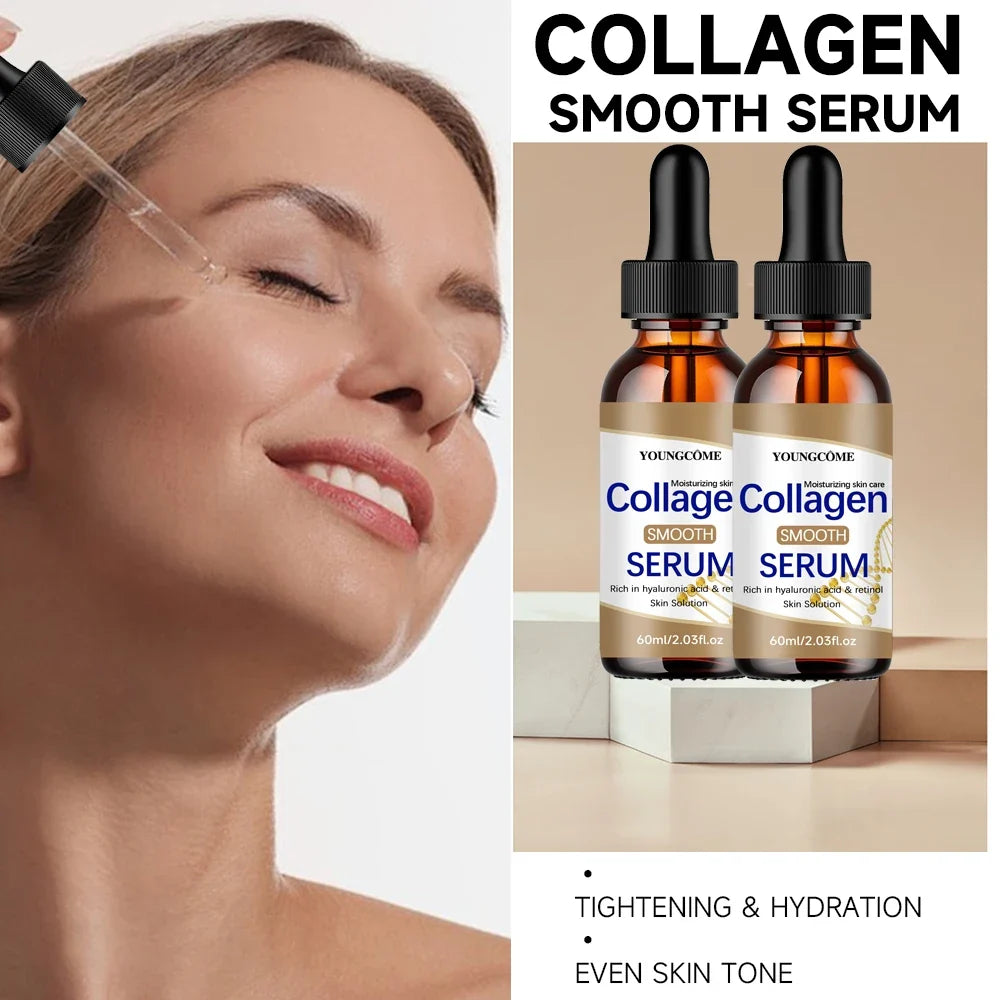 Hyaluronic Acid Retinol Collagen Serum Hydrating Face Care All Skin