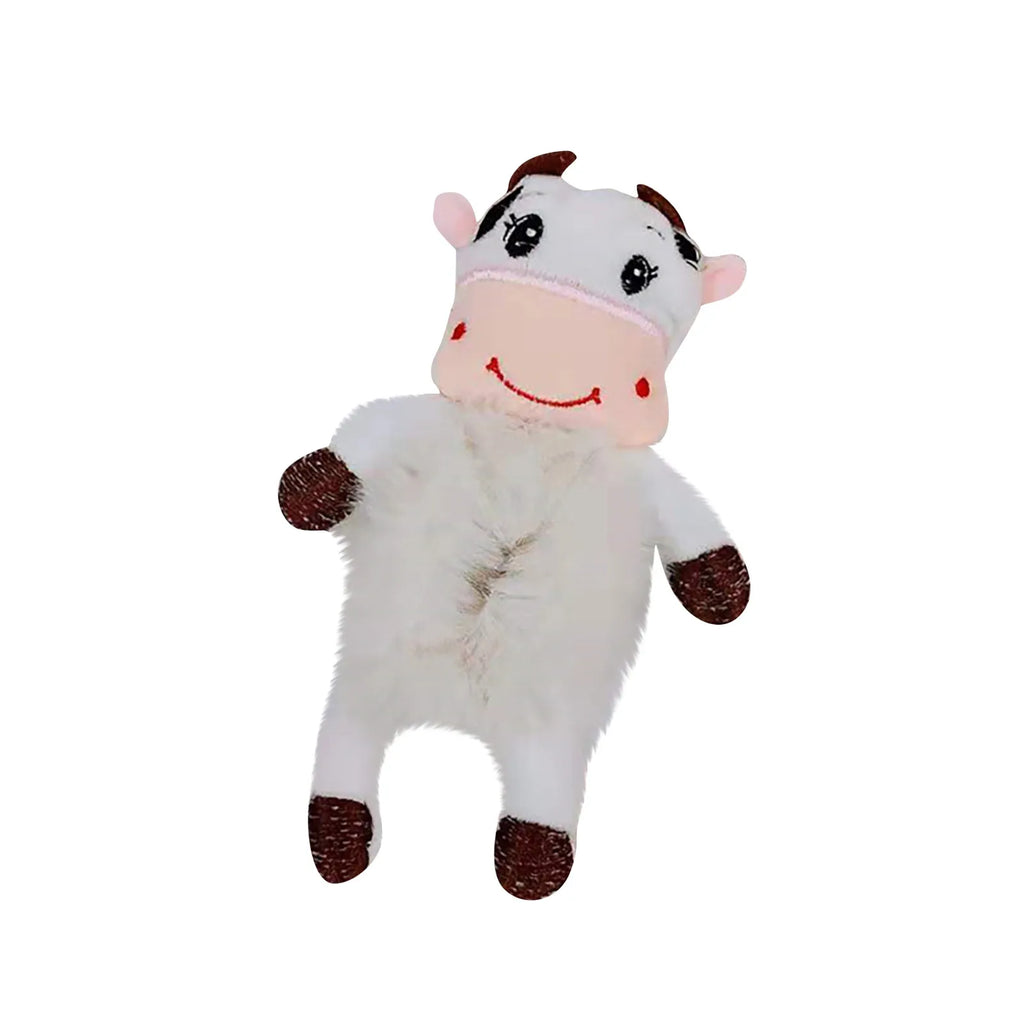 Cute 3D Cartoon Plush Hair Tie – Girls & Women Ponytail Holder