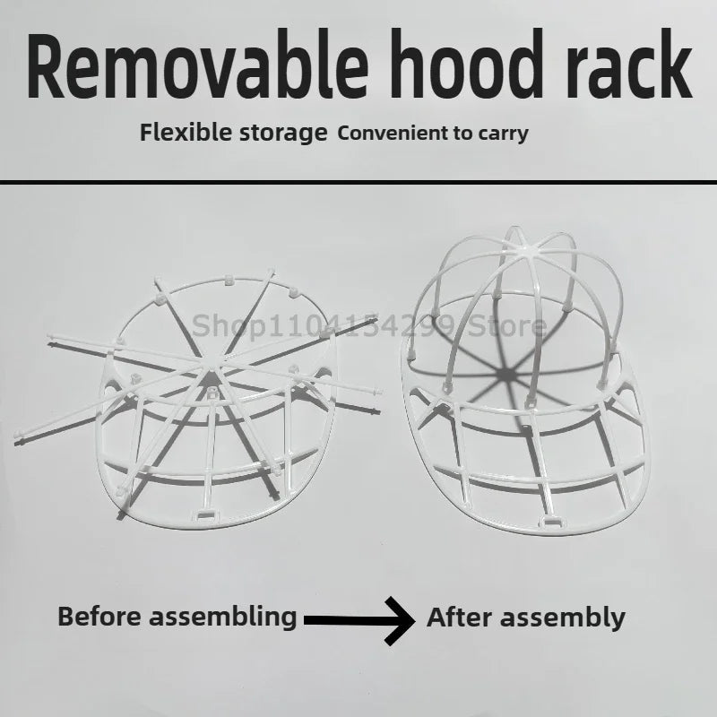 Baseball Cap Washer Rack – Machine Wash & Shape-Keeper Set