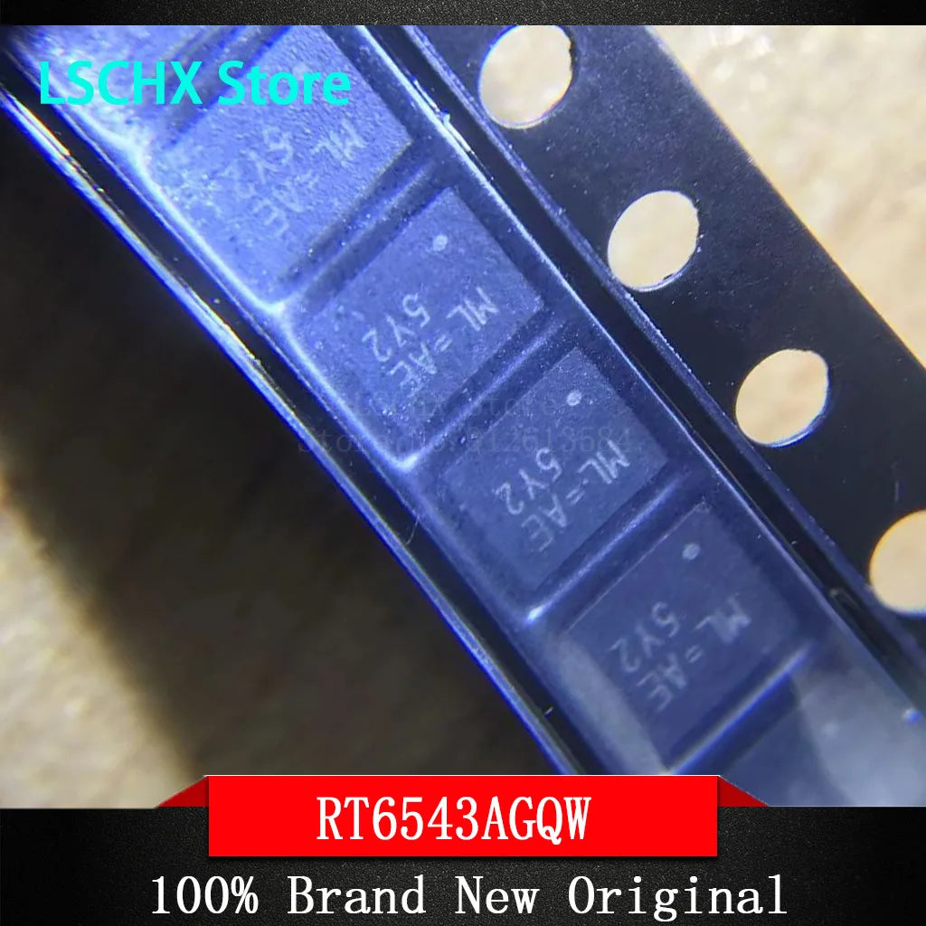 10pcs RT6543AGQW QFN-20 & RT3612EGGQW QFN-32 AC-DC IC Pack
