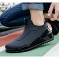 Men's Waterproof Ankle Rain Boots – Non-Slip Outdoor Fishing