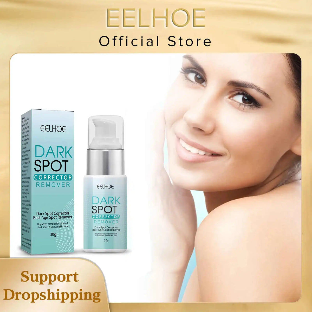 EELHOE Dark Spot Brightening Cream – Niacinamide & Vitamin E 30ml