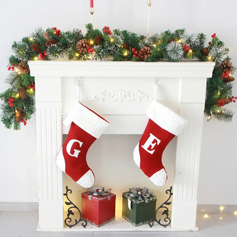 Christmas Red Berry Garland 180cm/270cm | Festive Rattan Decor