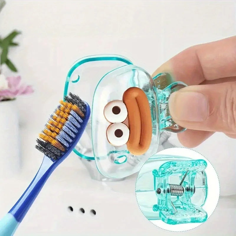 Travel Toothbrush Head Cover Protector Cap – Portable ABS Pod