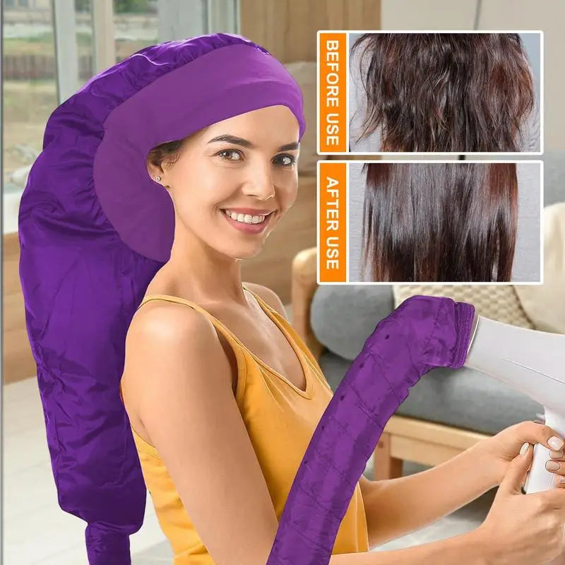 2200W Hair Dryer with Diffuser & Styling Nozzles | Black