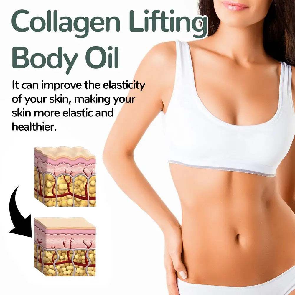 Collagen Body Oil – Rosemary Firming & Deep Hydration (100g)