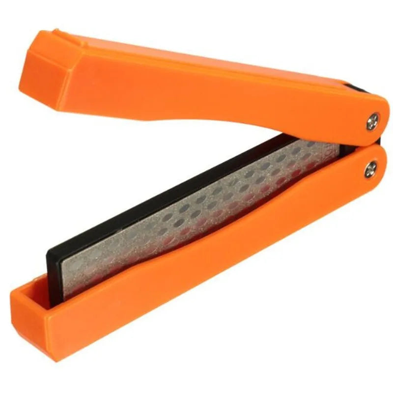 Portable Folding Double-Sided Diamond Knife Sharpening Stone